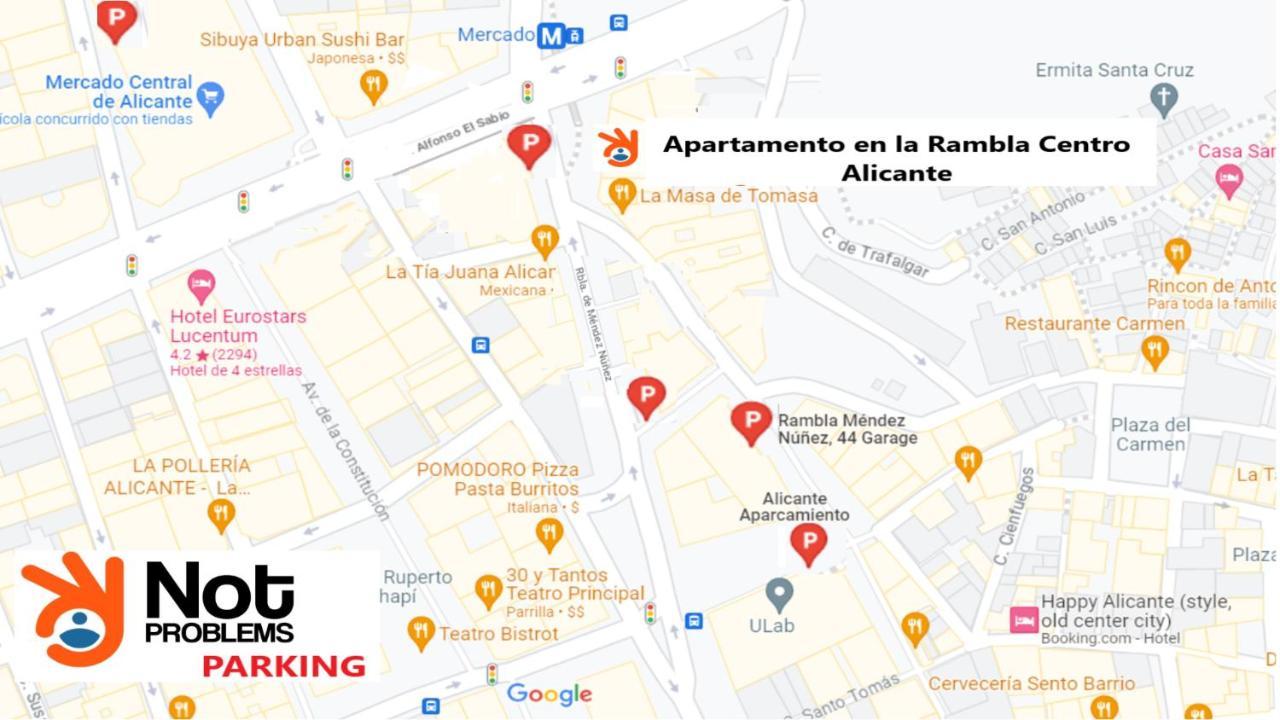 Apartamento En La Rambla Centro Alicante C المظهر الخارجي الصورة